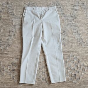 H&M Women's Elegant Cream Dress Pants